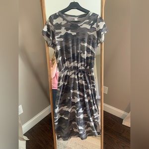 Knee Length Camo Dress